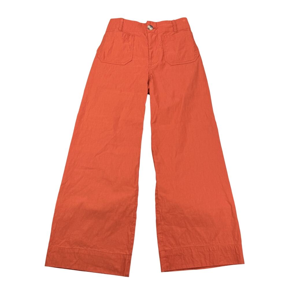 MAEVE Anthropologie The Colette Crop Wide-Leg Pant Size 26 - Picture 2 of 5
